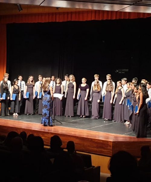 Phillips Academy Choir Auditorium Maia concert