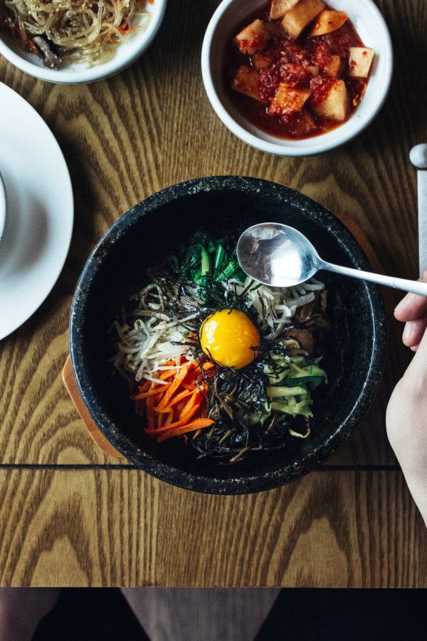 Feasting on Bibimbap, Kimchi and other traditional Korean food